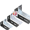 Adjustable Angle Customized Coated Steel Bracket for Floating Shelves