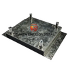 CS ABC A36 Galvanized Steel Laser Cutting Embeded Plate Parts