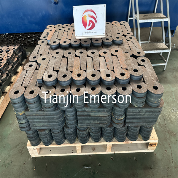 Tianjin Emerson SS400 Hot Rolled MS Steel Sheet Plate OEM ODM Customized Laser Cutting Parts